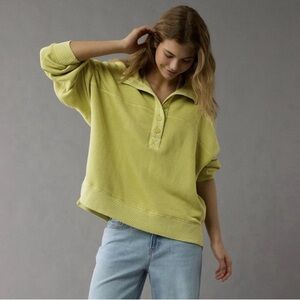 American Eagle - Big Hug Henley Sweatshirt